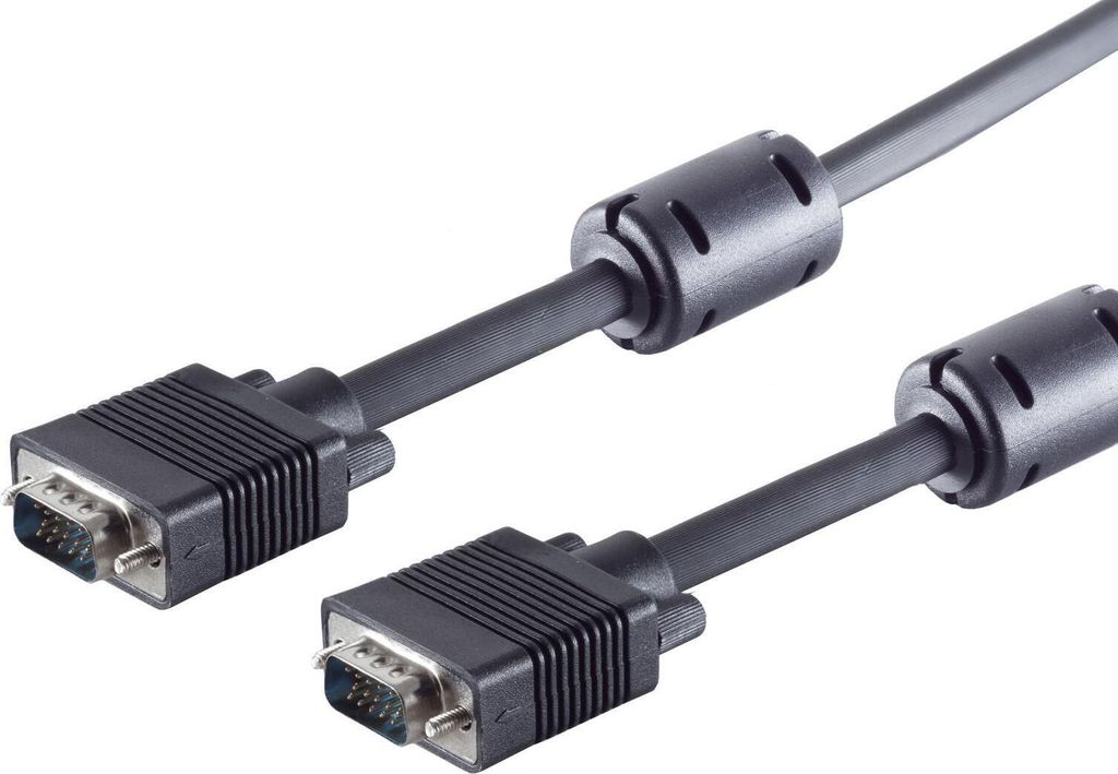 S/CONN maximum connectivity S-VGA-Monitorkabel, 2 x 15-pol