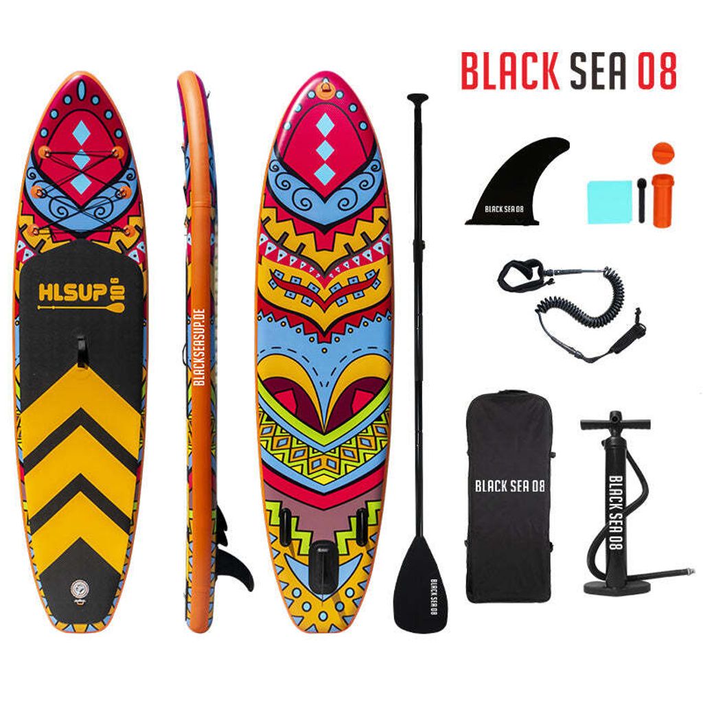 Black Sea 08 The Crazy One Aufblasbares Stand Up Board 10'6 Produktbild 