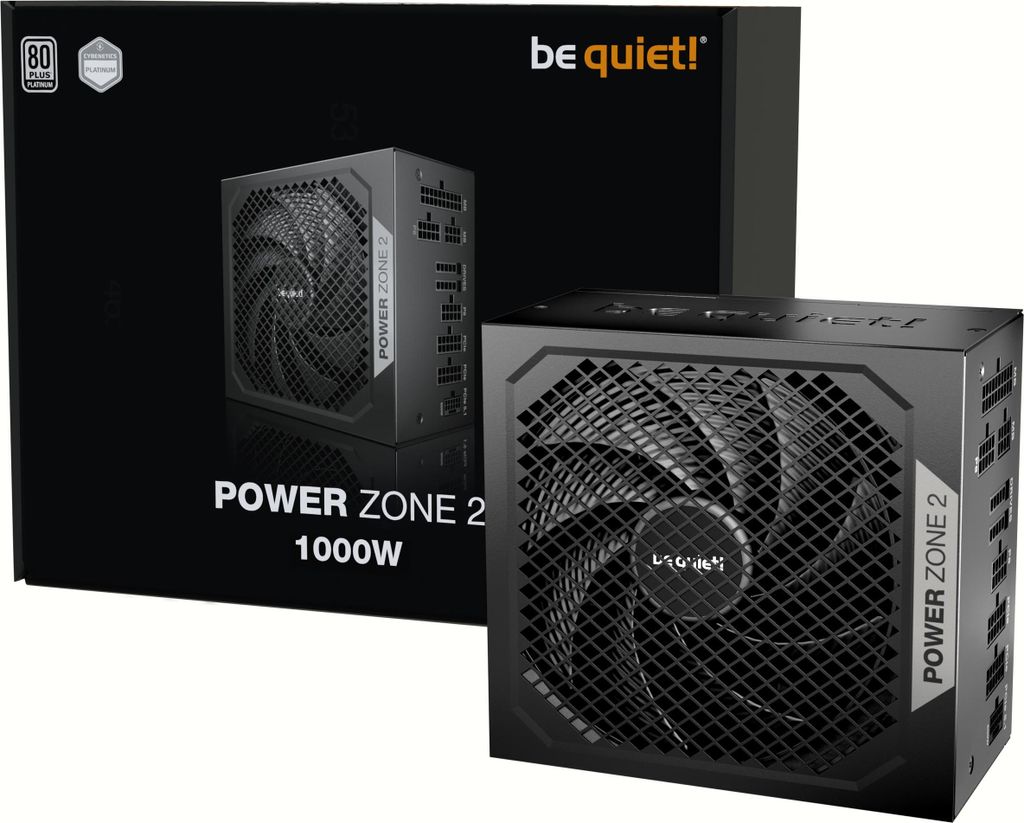 silenzioso! POWER ZONE 2 1000W alimentatore 20+4 pin ATX Immagine del prodotto 