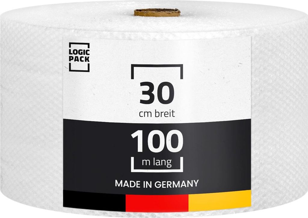 LOGIC PACK 1x Luftpolsterfolie 50my Noppenfolie Produktbild 