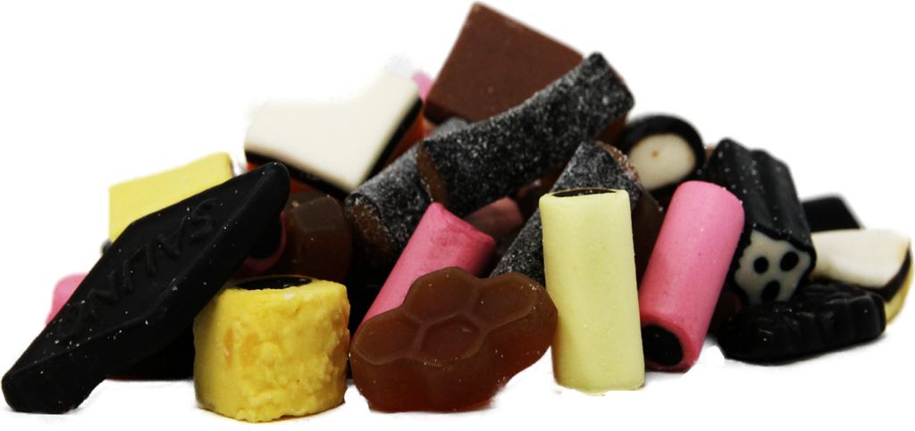 Lékořicová směs pestrá směs odrůd lékořice slaná sladká Obrázek produktu 