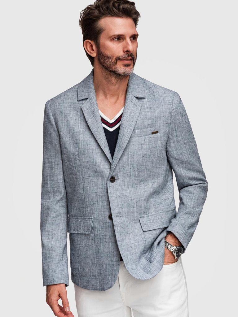 OMBRE Blazer Regular Fit Smart Casual M169 denim blue S