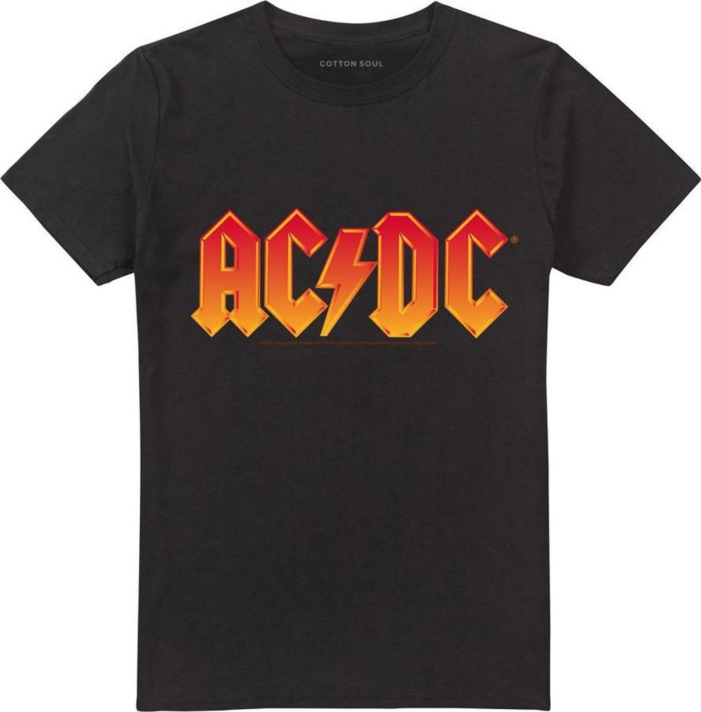 ACDC - T-Shirt für Herren/Damen Uni TV27073 (XL) (Schwarz)