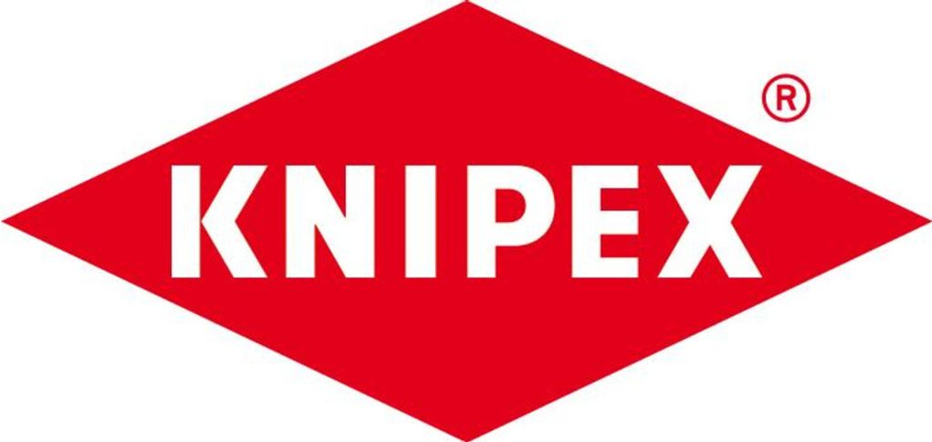 Knipex Zangenschlüssel DIN ISO 5743 L250mm Spannweite 46mm vernickelt mit Kunststoff-Überzug - 86 03 250 SB