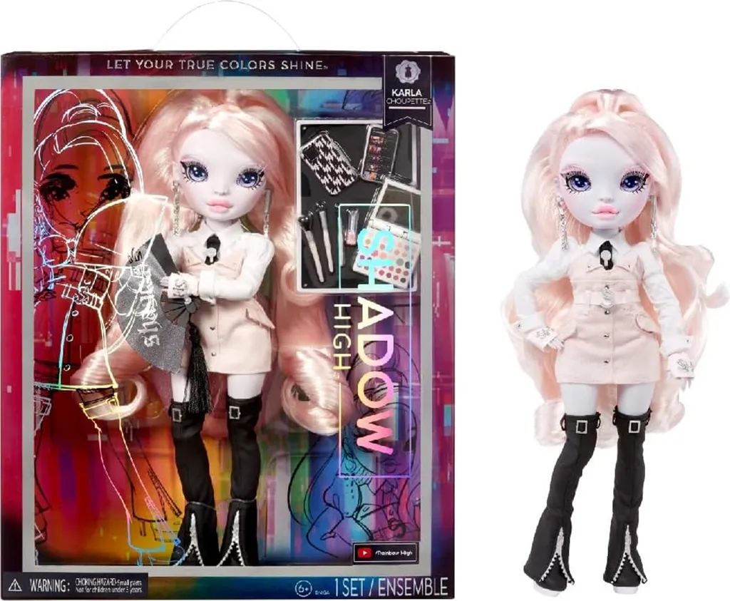 Poupée Mannequin Shadow High S2 Pinkie Cooper avec Accessoires de Mode