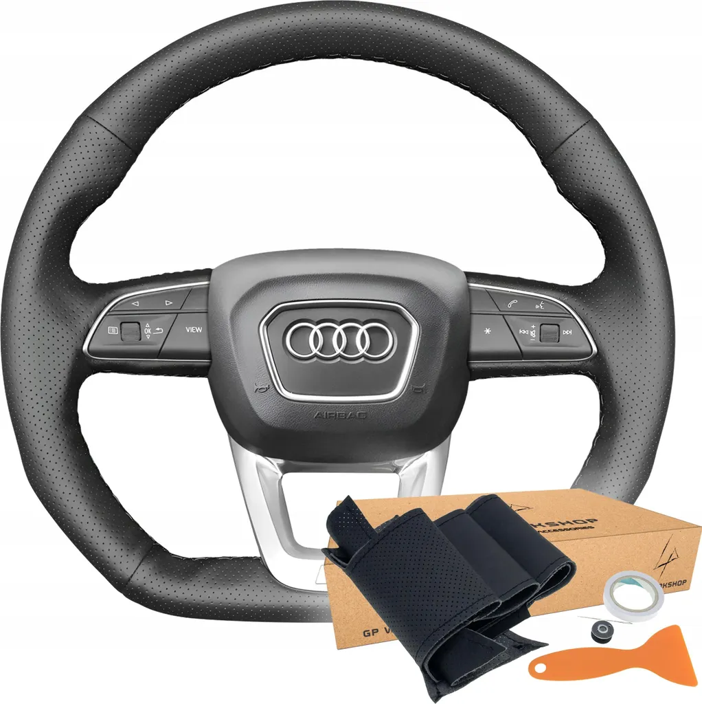 Coprivolante Sportivo per Audi RS Q3 Q5 SQ5 Q7 SQ7 Q8 - Look RS Luxury