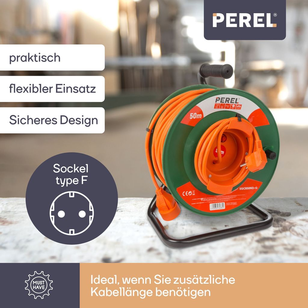 Perel Kabeltrommel, Innenbereich, Produktbild 2
