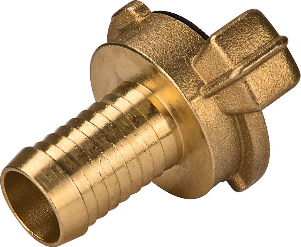Messing Schlauchstück 3/4 Zoll 19-20 mm mit GK-Kupplung Produktbild 