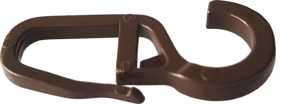 Haken für Vorhänge. PH HN     24.03.10   groß (10 Stück) Produktbild 
