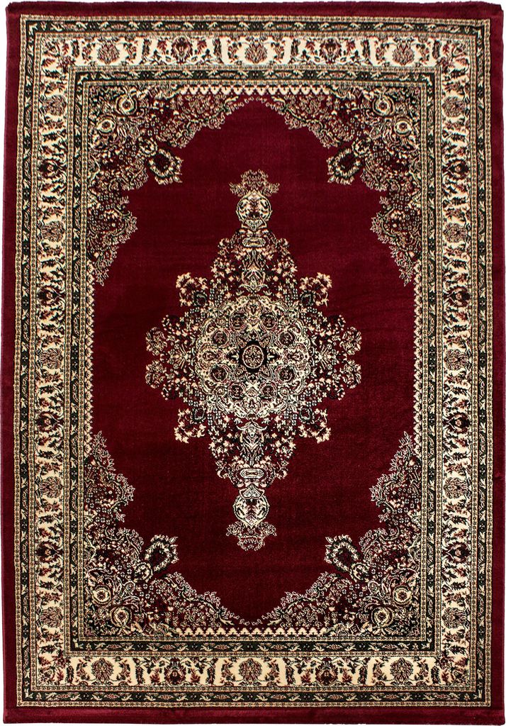 Orient Teppich Wohnzimmer Rot 200x290 Rechteck modernes Produktbild 