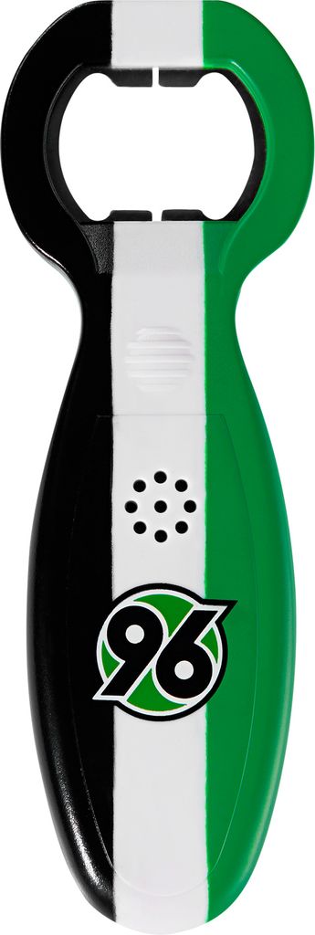 Hannover 96 Flaschenöffner „Logo" schwarz-weiss-grün Sound Produktbild 