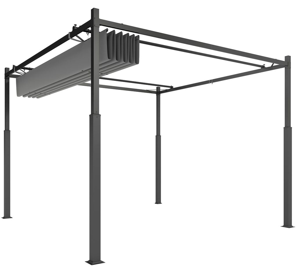 Outsunny pergola, ongeveer 3x3 meter, vrijstaand Productafbeelding 
