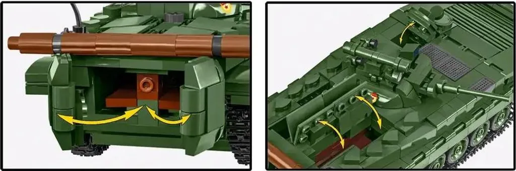 Cobi 2631 BWP-1 DDR/RUS Forces Armées Char Miniature Blocs de Construction - 14