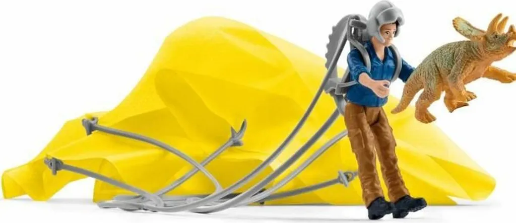 Giocattolo Schleich Paracadute Salvataggio Dinosauri 41471 - Prezzi