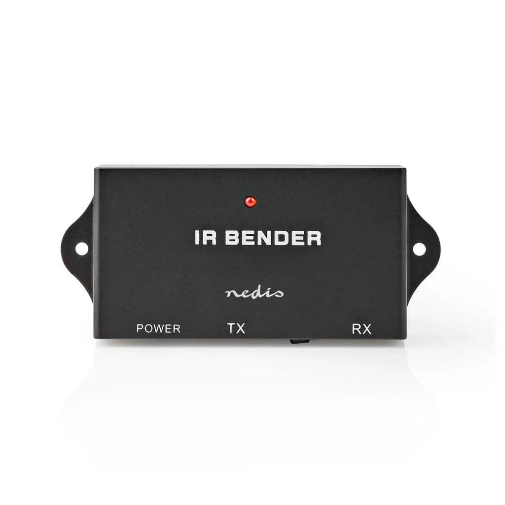 Extension de télécommande IR Noir avec 3 unités en ABS Portée 7m