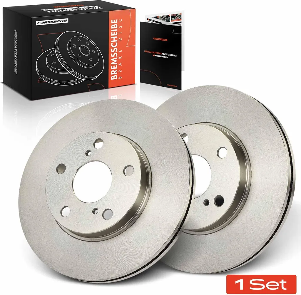 Stop Vibrations : Disques de Frein Avant pour Toyota Auris et Corolla