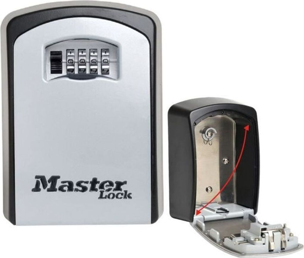 Boîte à Clés de Sécurité Masterlock 5403EURD, XL, Murale, Image du produit 