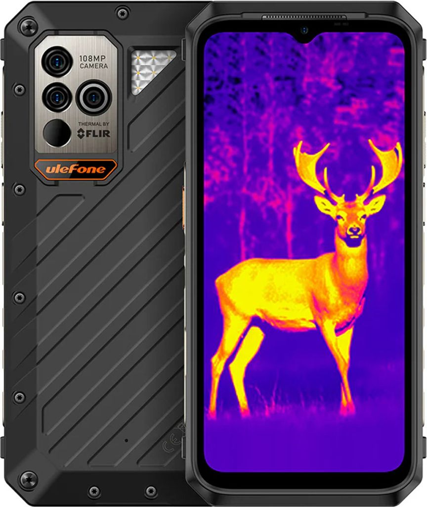 Smartfon Ulefone Power Armor 18T Ultra 5G 12/512GB Czarny Zdjęcie produktu 17