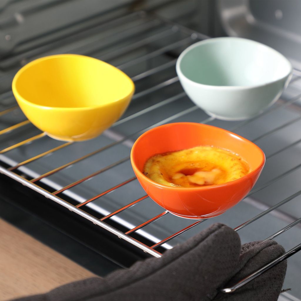 Schalen Set Porzellan,LOVECASA 6-teilig Eiform Eisschale, Produktbild 8