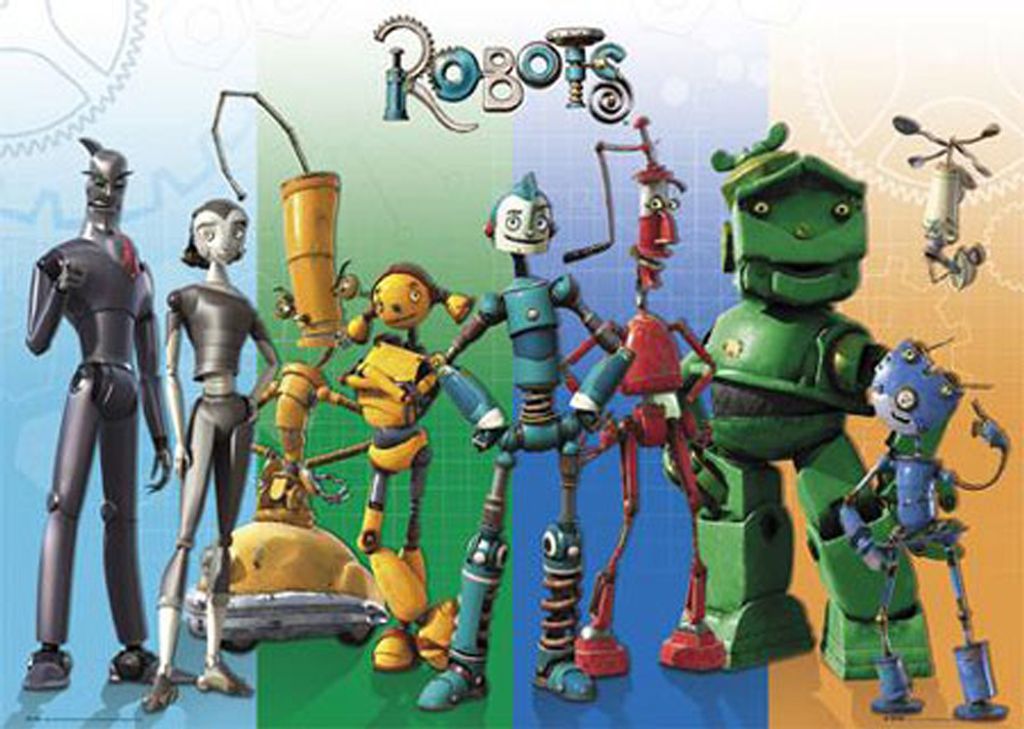 Empireposter Poster 'Robots' – Großes Wandposter mit den Maßen ca. 91,5x61 cm