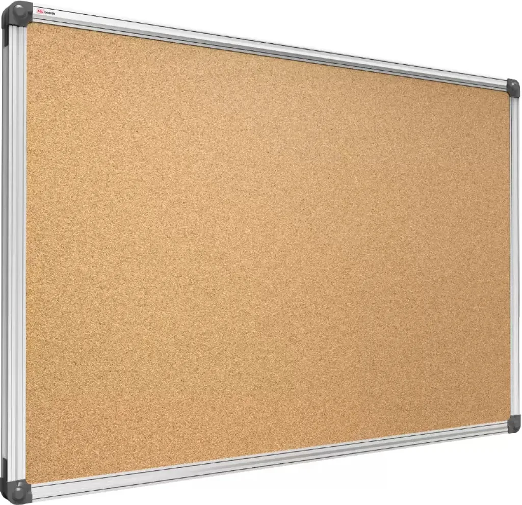 Bacheca in sughero (cornice in alluminio) 120x90 cm - 11