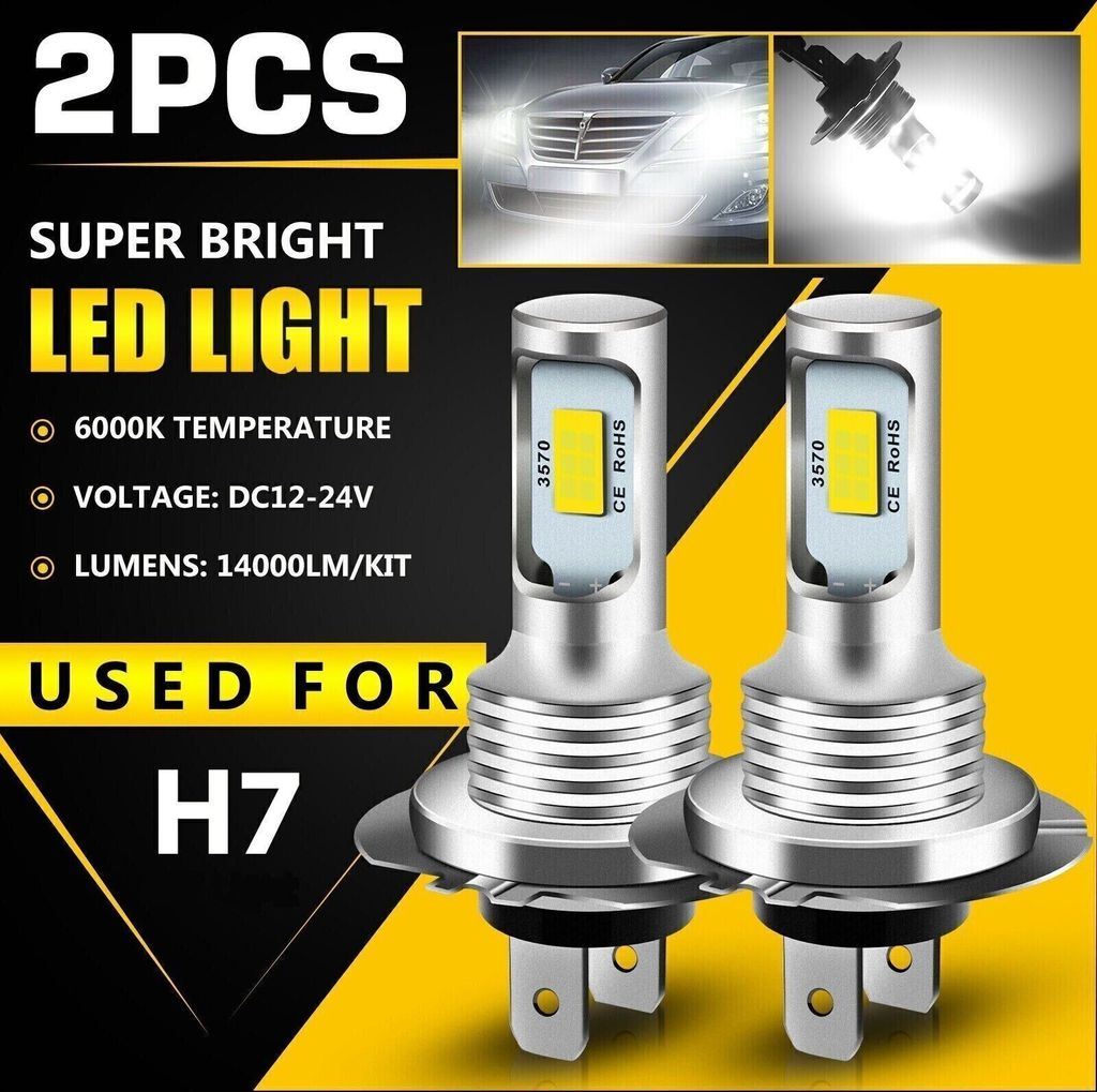 H7 LED Adapter Für Scheinwerfer – Einfacher Einbau Für Mercedes C-Klasse & ML-Klasse (W203) | 2er Set Aus Edelstahl