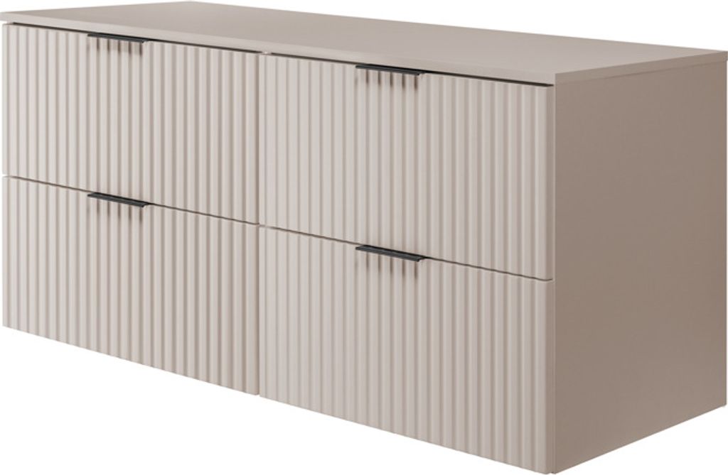 Rodan | Meuble sous-lavabo - 120cm | Beige mat - tons Image du produit 