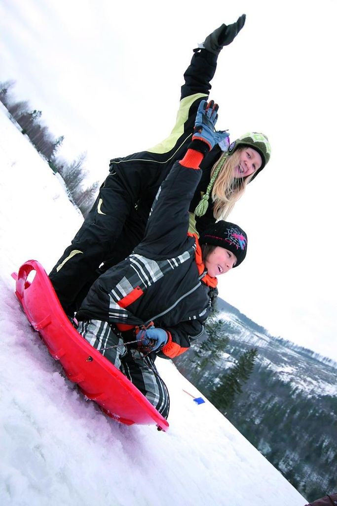Frendo Big M Shovel Sledge Red Produktbild 8