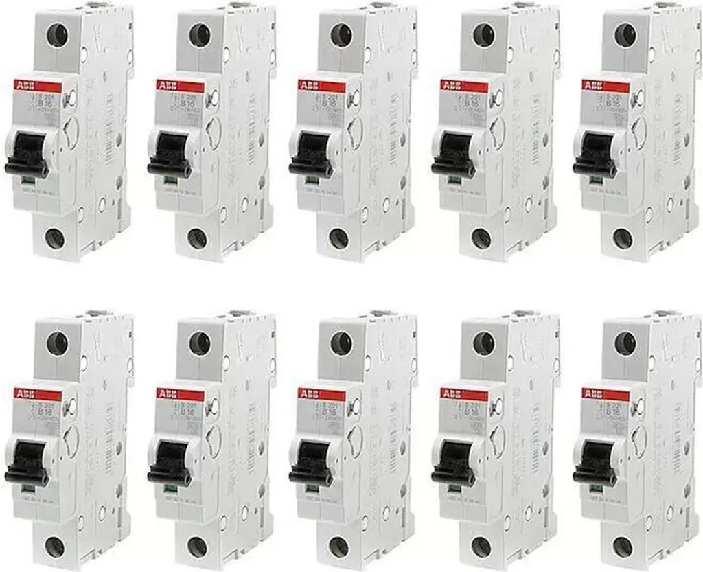 ABB S201-B16 Disjoncteur Phase Neutre 16A Courbe B 6kA 2CDS251001R1165