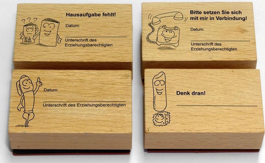 Das Grundschul-Kontaktstempel-Set