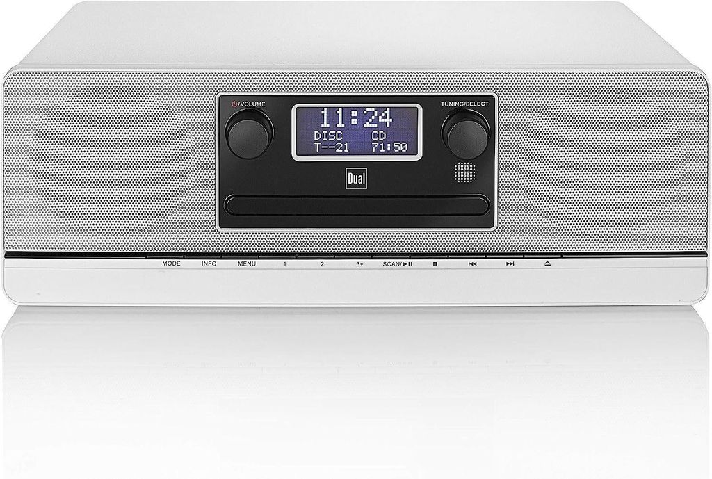 Dual DAB 420BT Stereoanlage mit CD, Stereoanlagen DAB Bluetooth USB, Stereo Stereoanlage (Digitalradio (DAB), UKW, Radio mit CD-Player, Musikanlage