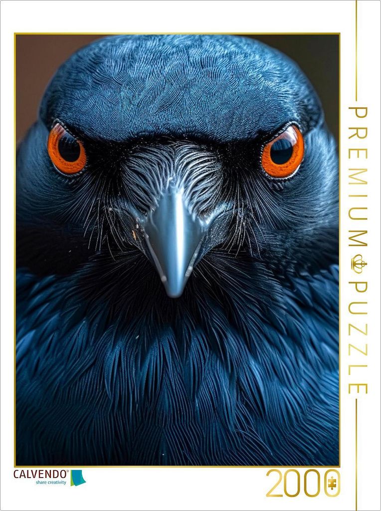 CALVENDO Puzzle Krähe | 2000 Teile Lege-Größe 90x67cm Foto-Puzzle für glückliche Stunden