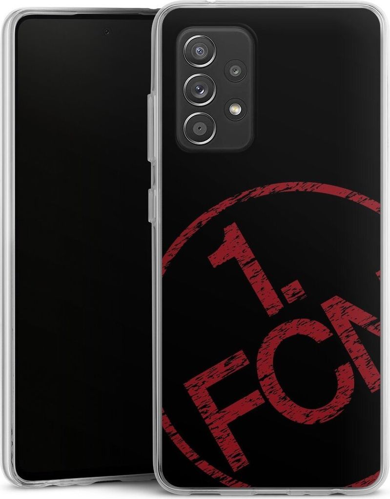 DeinDesign Handyhülle für Samsung Galaxy A52s 5G Silikon Hülle Case Smartphone Schutzhülle 1. FCN Fanartikel Textur