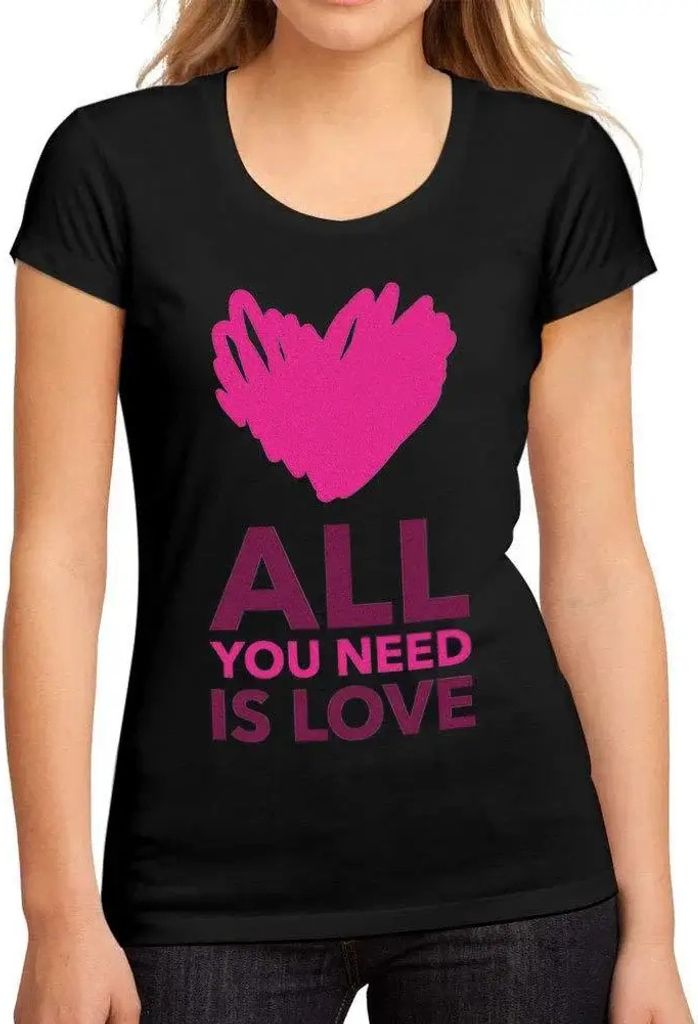 Damen Grafik T-Shirt Wo Valentine Love Öko-Verantwortlich Vintage Jahrgang Kurzarm Lustige Druck Geburtstag Geschenk Frau