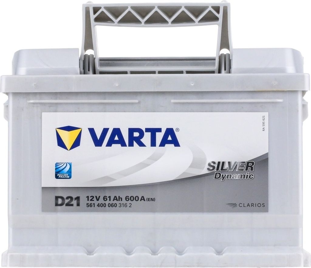 VARTA SILVER Dynamic D21 Starterbatterie 12V 61Ah 600A/EN Produktbild 