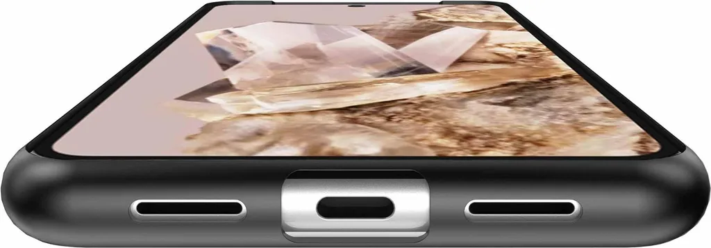 Cover Portafoglio In PU Con Disegno Marmo Per Google Pixel 8 Pro - Custodia A Libro Con Slot Per Carte E Chiusura Magnetica