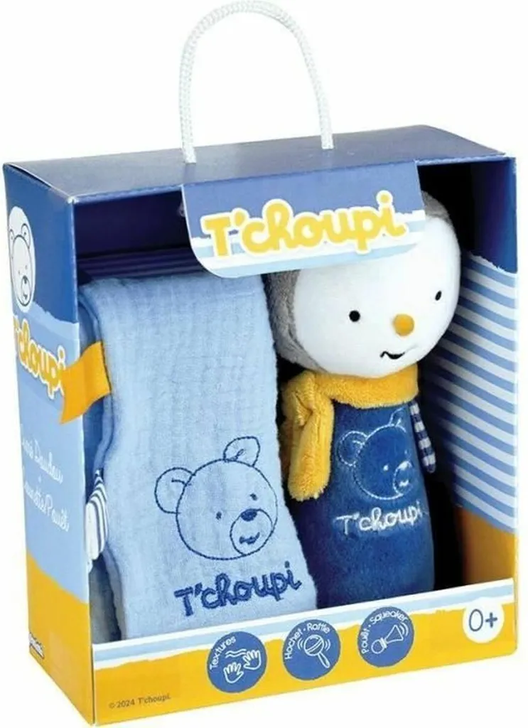 Poupée T'choupi Jemini : Le Doudou Anti-Chagrin pour Calmer les Bébés