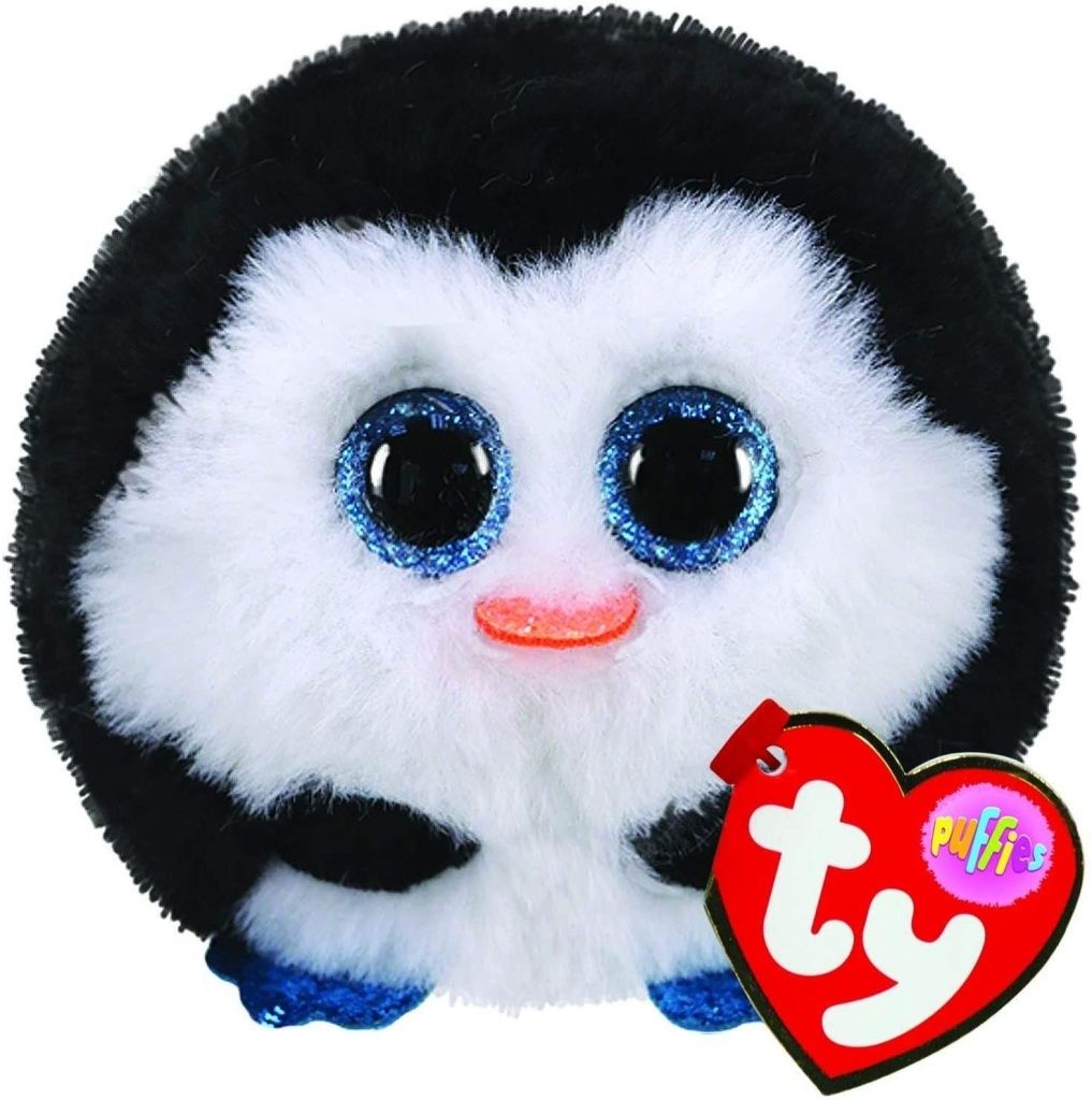 Waddles Pinguin Beanie Balls, env. 10 cm Image du produit 