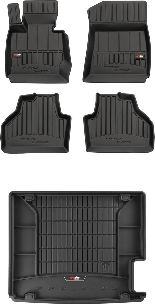 FROGUM 3D Gummimatten und Kofferraummatte für BMW X3 F25 2010-2017