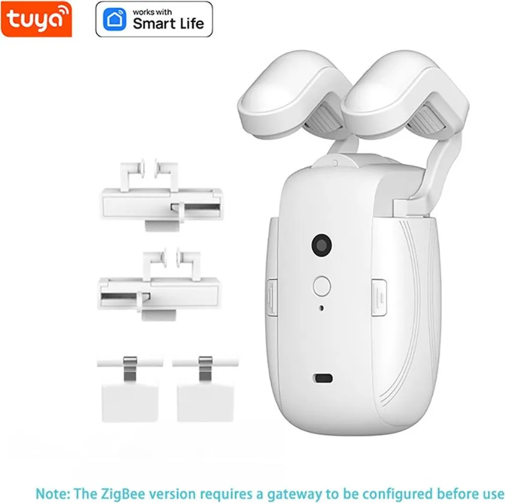 INF Moteur rideau ZigBee silencieux ouverture triple intelligente