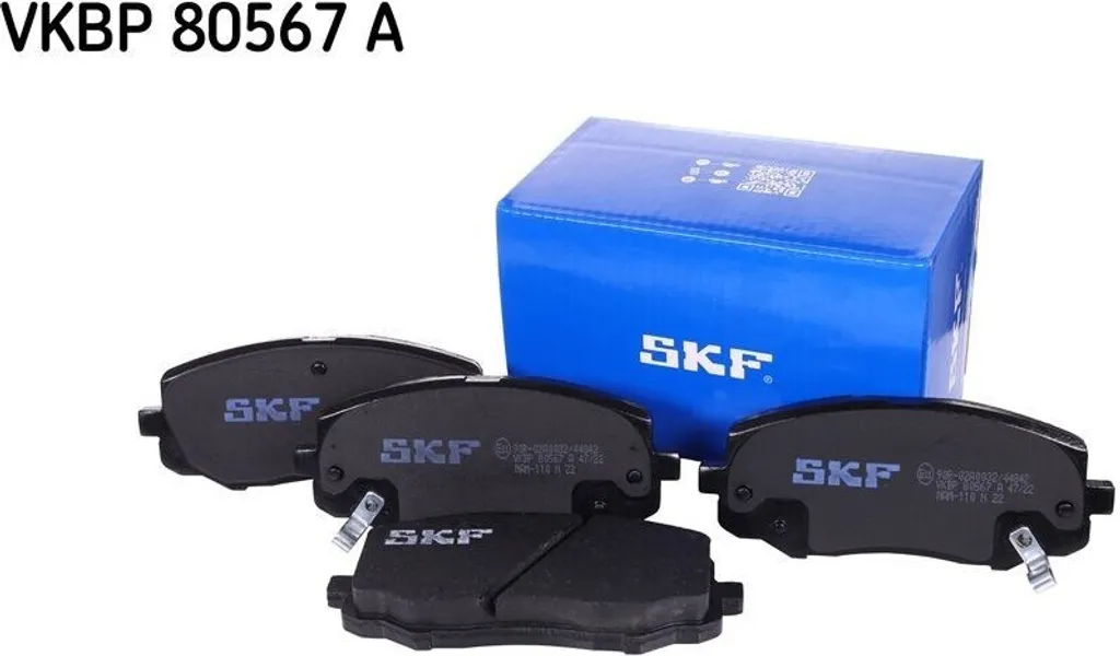 Plaquettes de frein SKF VKBP 80567 A haute endurance pour HYUNDAI i20