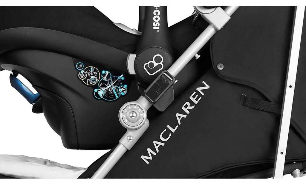 Maclaren Techno Xlr-adapter Schwarz Concord Kinder Schwarz Concord