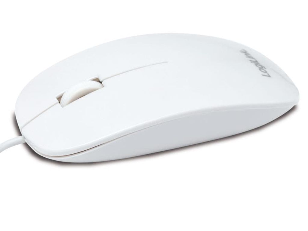 Logilink Maus USB Optical Scroll 1000dpi weiß Produktbild 