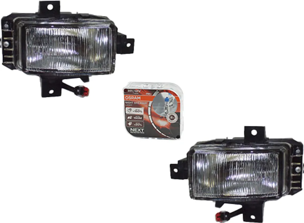 Phares Antibrouillard Johns et Osram Night Breaker Laser Opel Omega B