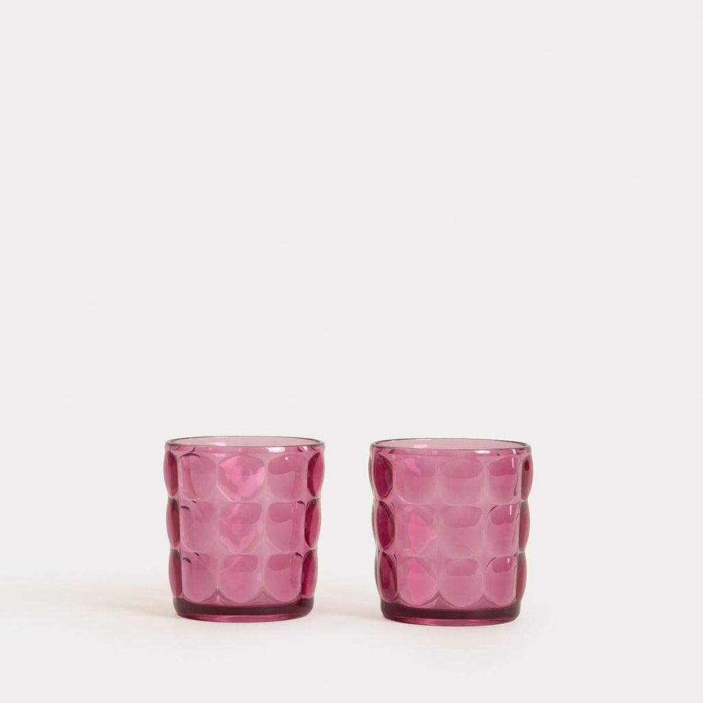 HOMLA APPED Gläserset rosa, 325 ml, 2er-Set Produktbild 