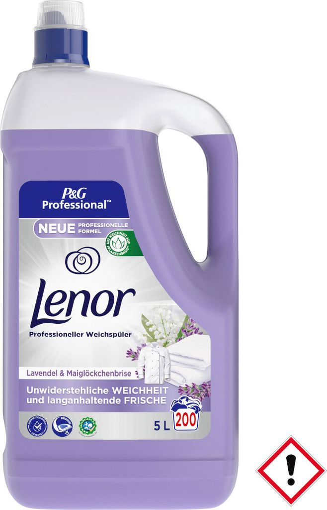 Lenor Professional změkčovač tkanin Levandule a konvalinka Obrázek produktu 1
