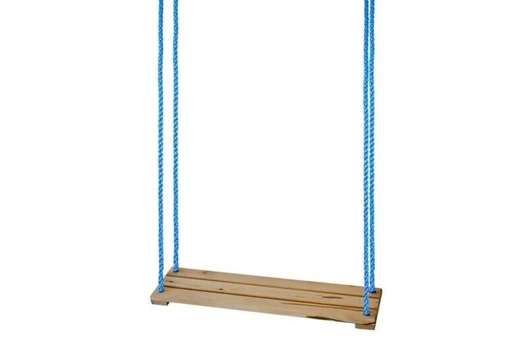Holzschaukel 45x12 cm für Kinder ab 3 Jahren, verstellbares Produktbild 