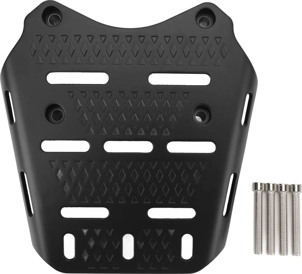 Porte-bagages Arrière Noir en Alu pour Honda PCX 125 150 160 2014-2024