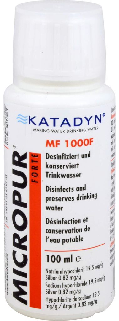 MICROPUR Forte MF 1000F desinfiziert und konserviert Produktbild 