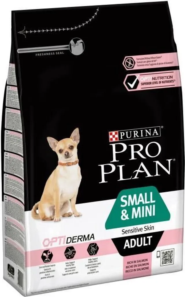Stop aux Démangeaisons du Petit Chien avec Pro Plan Adulte Derma Croquette 3Kg